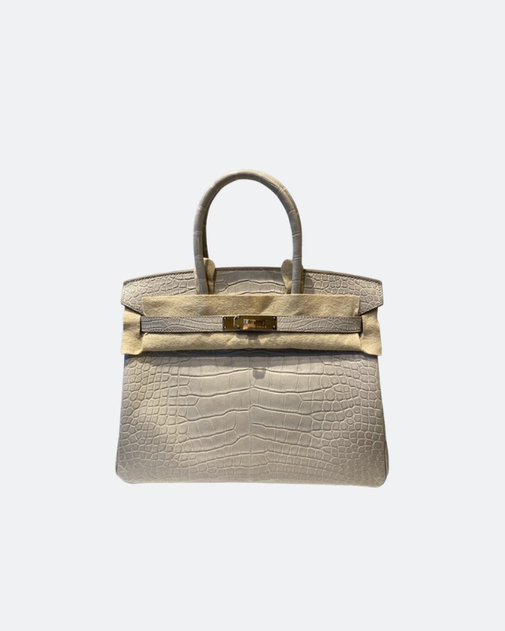 Hermès Birkin 25 가죽 끈 흠집 복원