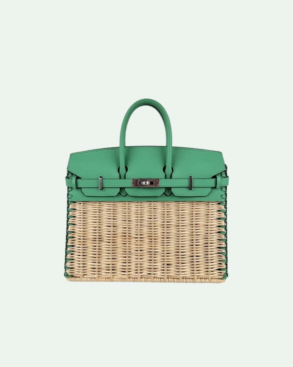 Hermès Birkin Picnic 가죽 끈 마모 복원