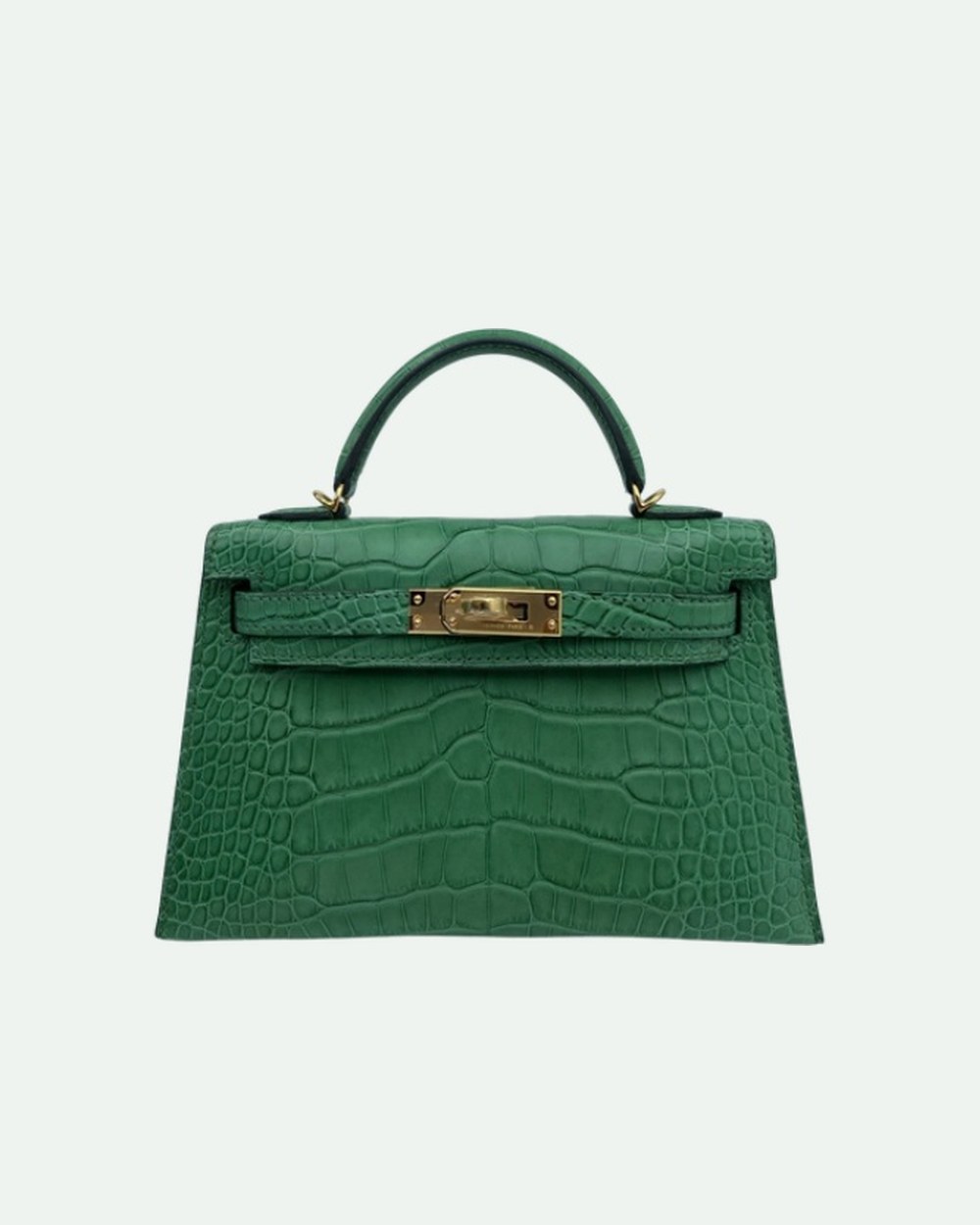 Hermès Kelly 20 손잡이 얼룩 복원