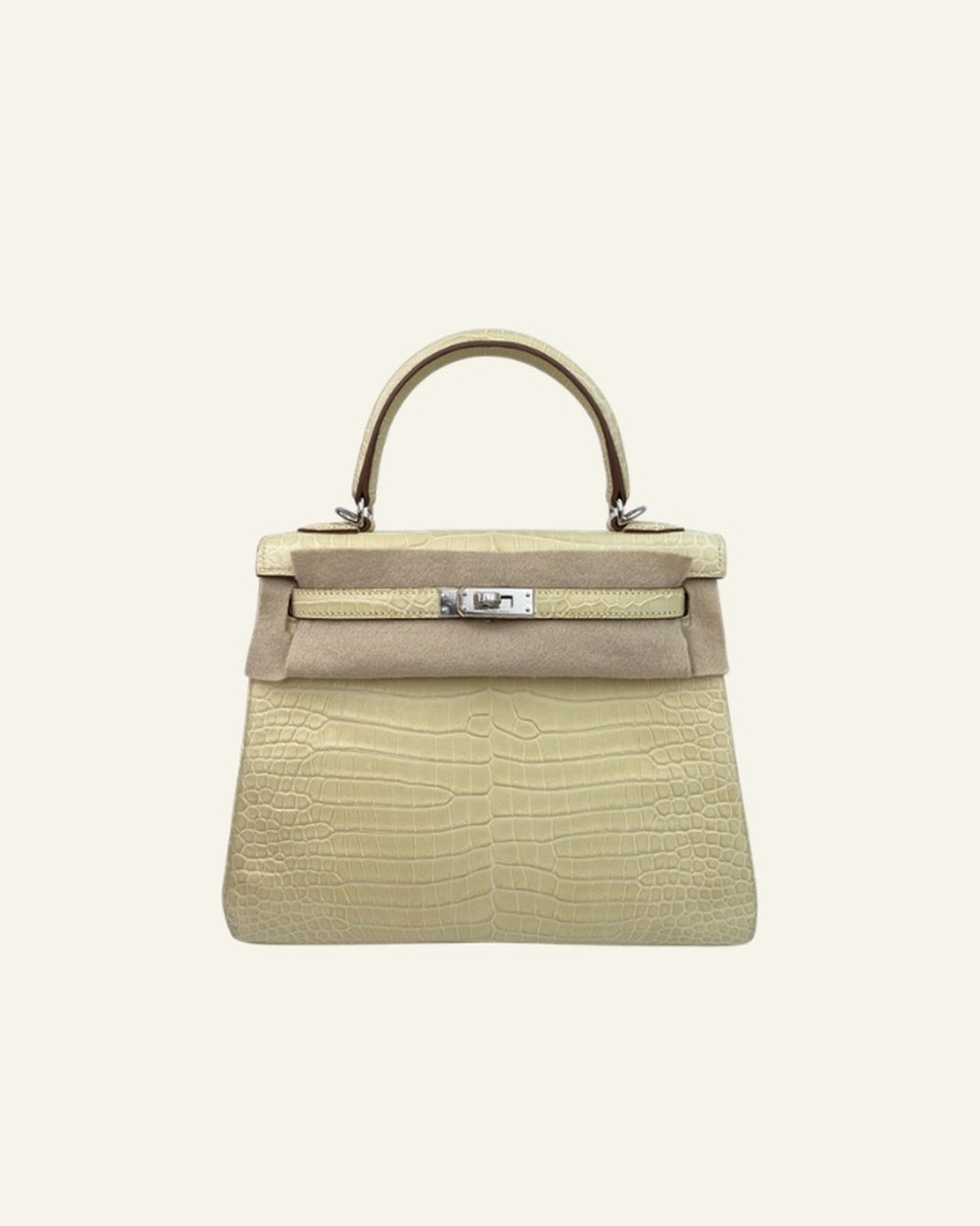Hermès Kelly 25 모서리 광택 복원