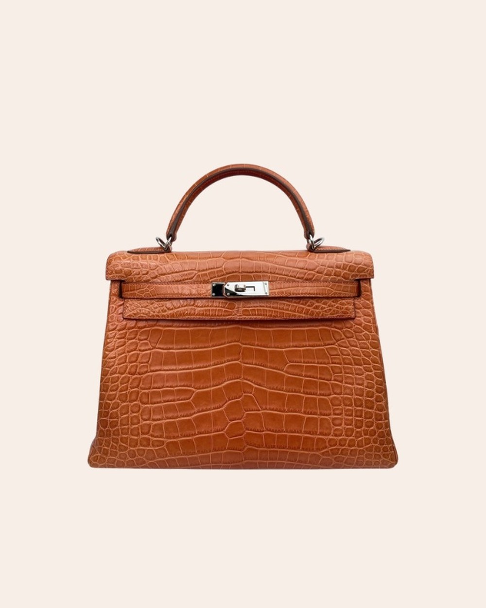 Hermès Kelly 32 모서리 광택 복원