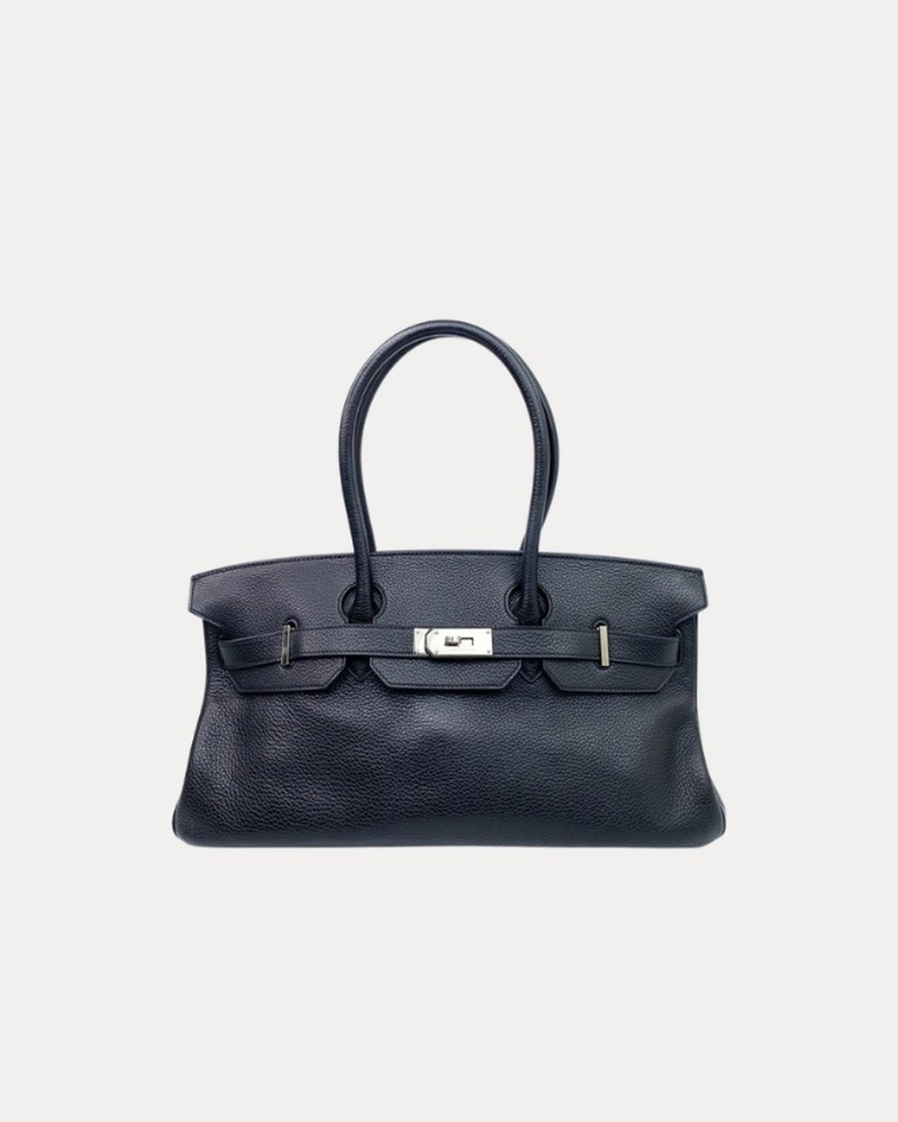 Hermès Shoulder Birkin 42 옆면 때 복원